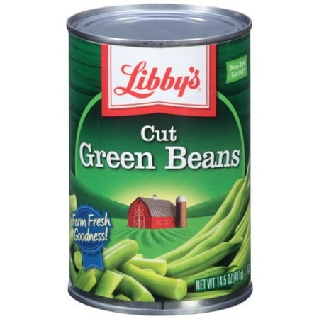 Libby S Cut Green Beans  14.5 Oz Can (Pack of 16)