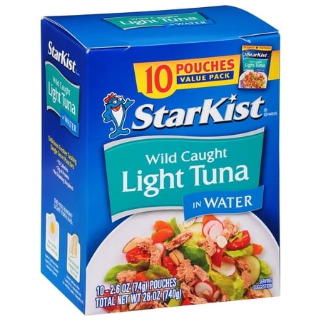 Starkist Chunk Light Tuna in Water  2.6 Ounce (Pack of 10)