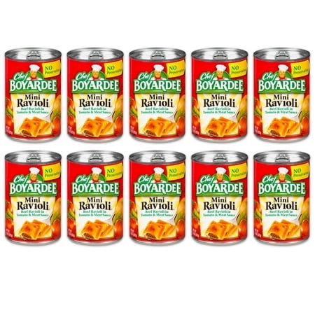 Chef Boyardee Mini Ravioli  15 Oz  (10 Cans).