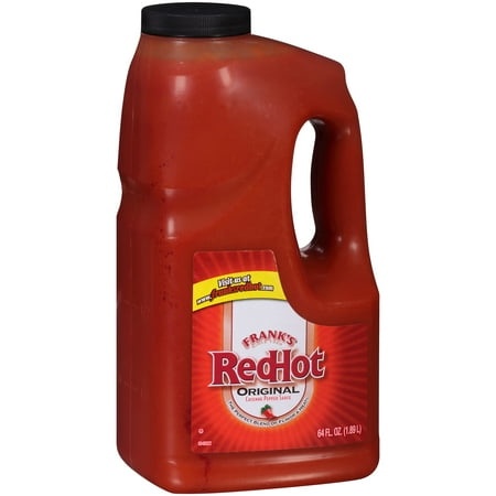 Frank S Redhot Original Hot Sauce (Keto Friendly)  64 Fl Oz