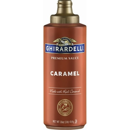 Ghirardelli Caramel Sauce Squeeze Bottle  16 Oz