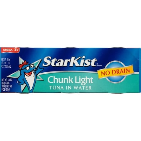 Starkist Chunk Light Tuna in Water  3 Ounce  3 Count