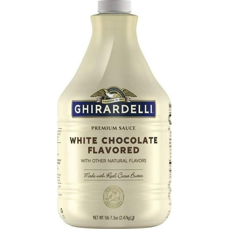 Ghirardelli Sauce  White Chocolate  89.4-Ounce