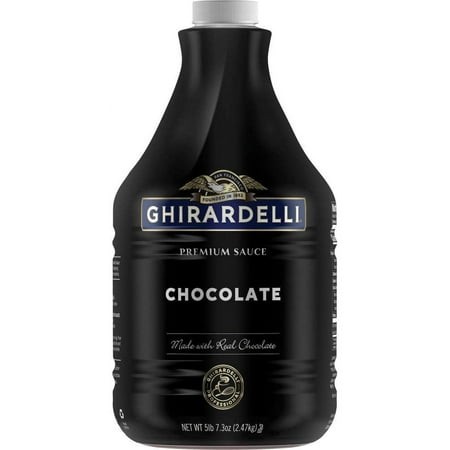 Ghirardelli Premium Sauce Chocolate Net Wt 5Lb 7.3Oz