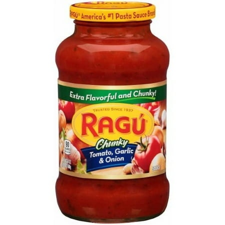 Ragú Chunky Tomato  Garlic & Onion Pasta Sauce  24 Oz. (Pack of 18)