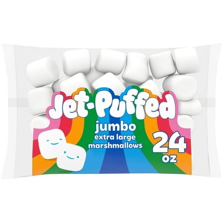 Jet-Puffed Jumbo Extra Large Marshmallows (1.5 Lb Marshmallow Bag)