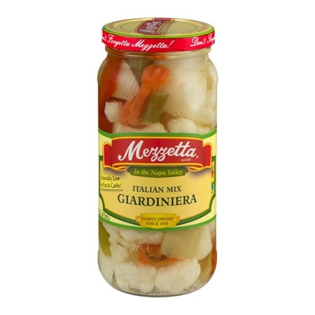Mezzetta Giardiniera  16 Fl Oz Jar (Pack of 24)