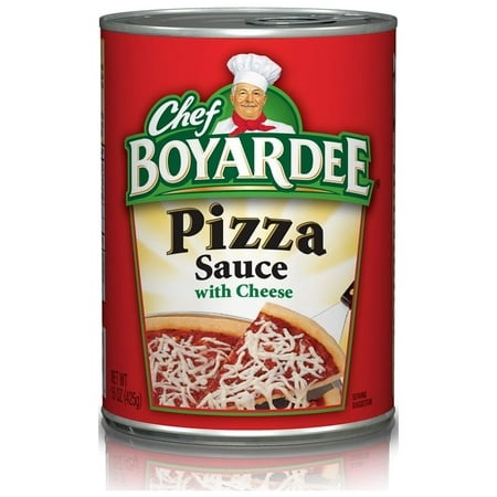 Chef Boyardee Pizza Sauce with Cheese 15 Oz (Pack of 6)
