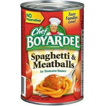 Chef Boyardee Spaghetti and Meatballs (Pack of 12)