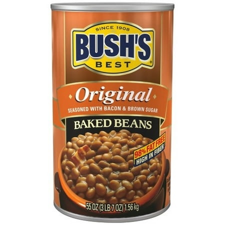 Bush S Best Baked Beans Seasoned with Bacon & Brown Sugar (Pack of 12)