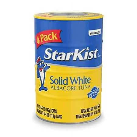 StarKist Solid White Albacore Tuna in Water  5 Ounce (Pack of 4)