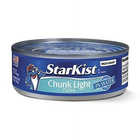 StarKist Chunk Light Tuna in Water 5 Ounce (Pack of 24)  Chunk Light in Water