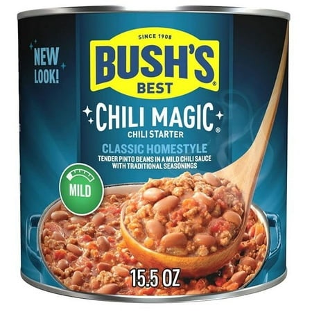 Bush S Best Chili Magic Traditional Mild Chili Starter 15.5 Oz