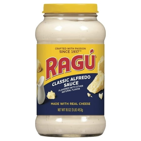 Ragu Classic Alfredo Sauce  Made with Real Cheese  16 Oz