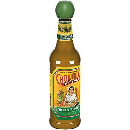 Cholula Green Pepper Hot Sauce  12 Fl Oz (Pack of 10)