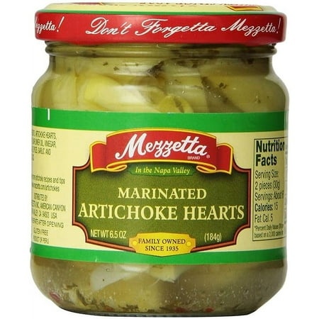 Mezzetta Artichoke Hearts  Marinated  6.5 Ounce