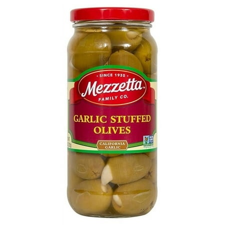 Mezzetta Stuffed Olives  Garlic  10 Ounce
