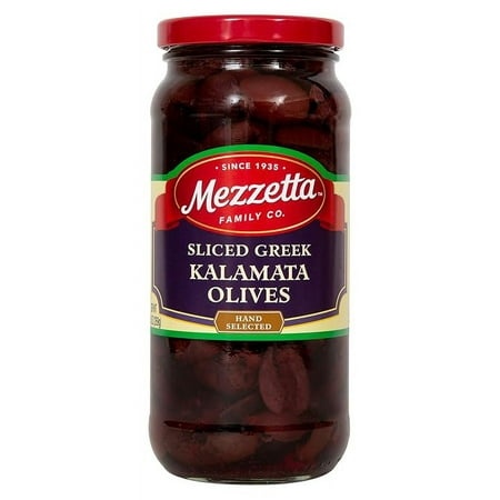 Mezzetta Kalamata Olives  Sliced  9.5 Ounce
