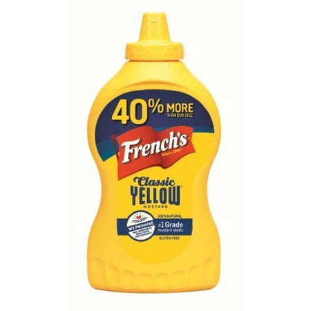 French S Classic Yellow Mustard  20oz (Pack of 48)