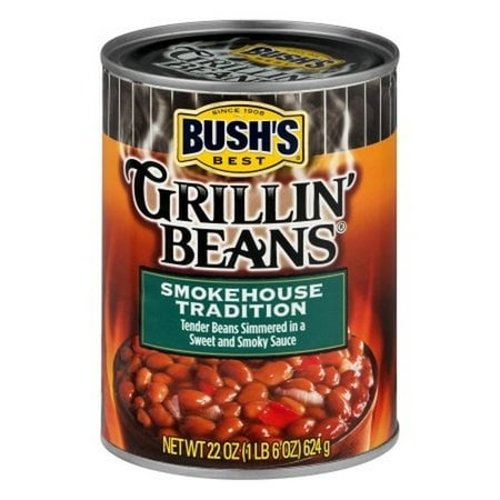 Bush S Best Grillin  Beans Smokehouse Tradition (Pack of 4)
