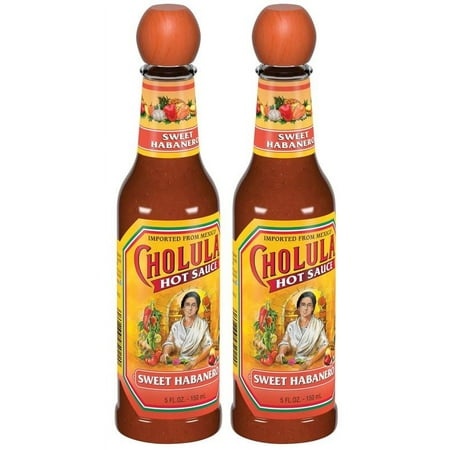 Cholula Sweet Habanero Hot Sauce  5 Fl Oz  Pack of 2