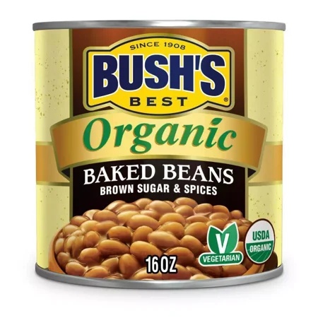 Bush S Organic Baked Beans Brown Sugar and Spices - 16oz