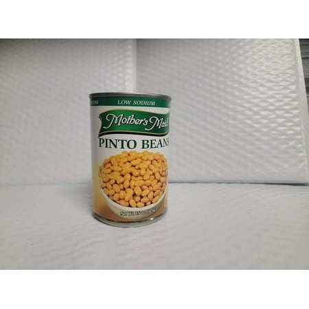 6 Packs Canned Pinto Beans 15 Oz | Low Sodium Frijoles