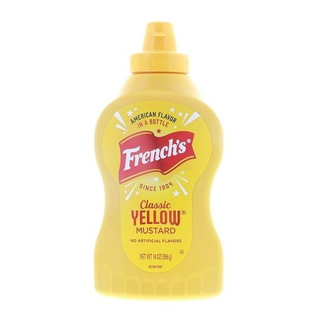 French S Classic Yellow Mustard Squeeze Bottle  14 Oz  6 Pack
