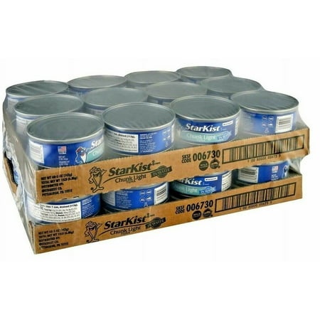 Chunk Light Tuna in Water - 5 Oz Can (Pack of 48) WILD CAUGHT EXP-2024
