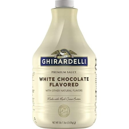 Ghirardelli Sauce  White Chocolate  89.4-Ounce