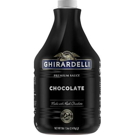 Ghirardelli Premium Sauce Net Wt 5 Lb  7.3 Oz  Chocolate  87.3 Oz