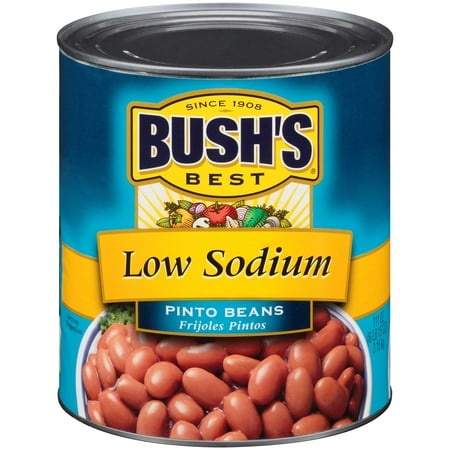 Bushs Best Low Sodium Pinto Beans  111 Ounce -- 6 per Case