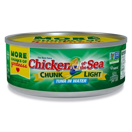 Chicken of the Sea Chunk Light Tuna in Water  5 Ounce -- 48 per Case.