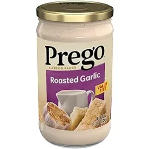 Prego Alfredo Sauce with Roasted Garlic  22 Oz Jar