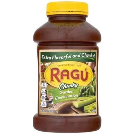 Ragu Chunky Pasta Sauce  Garden Combination  45 Ounce Bottles (Pack of 2)