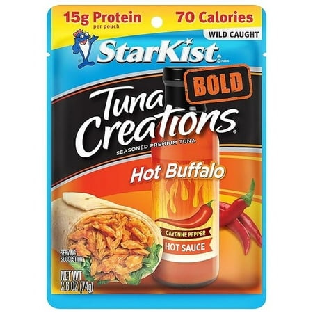 Starkist Tuna Creations Bold  Hot Buffalo Style  2.6 Oz  2 Pack