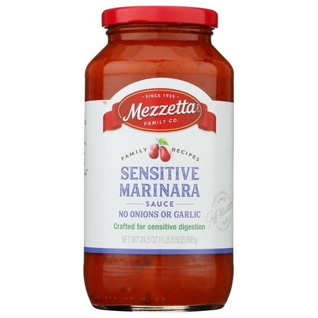 Mezzetta Sauce Marinara Sensitive 24.5 Ounce (Pack of 6)