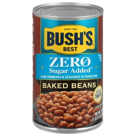 Bush S Baked Beans  Zero Sugar Added  27.5 Oz (Pack of 12)