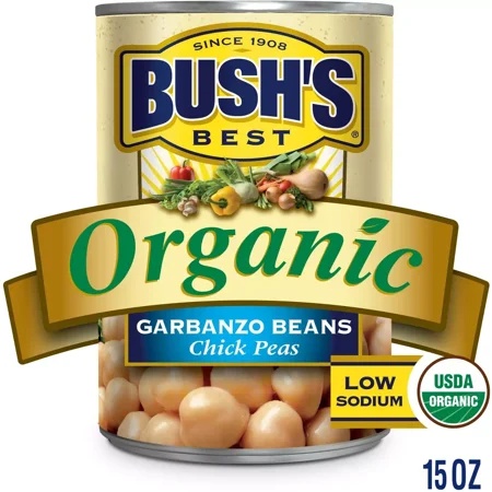 Bush S Organic Garbanzo Beans - 15oz