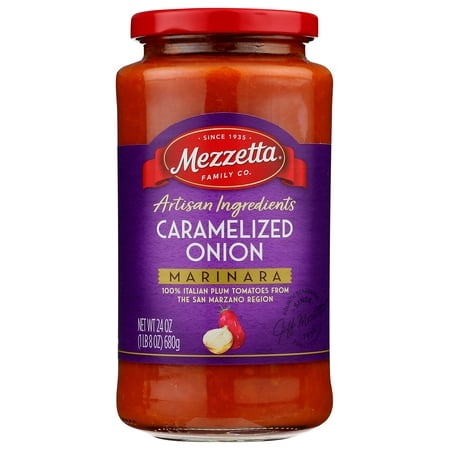 Mezzetta Sauce Pasta Carm Onion  24 Oz (Pack of 6)