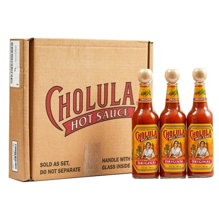Cholula Original Hot Sauce 12 Fl Oz Multipack (Great Hot Sauce Lover Gift Set)  3 Count