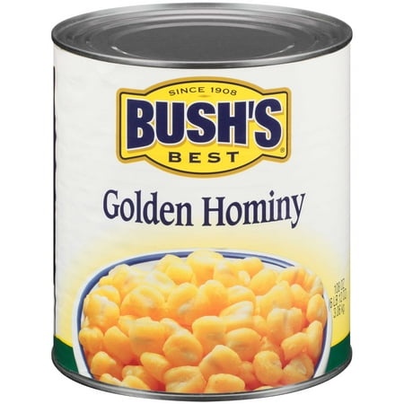 Bushs Best Golden Hominy  108 Ounce -- 6 per Case