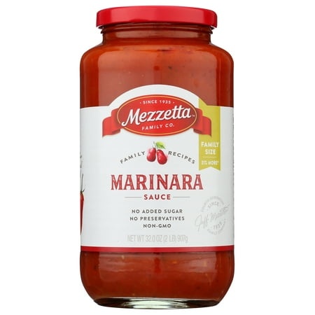 Mezzetta Sauce Marinara 32 Ounce (Pack of 6)
