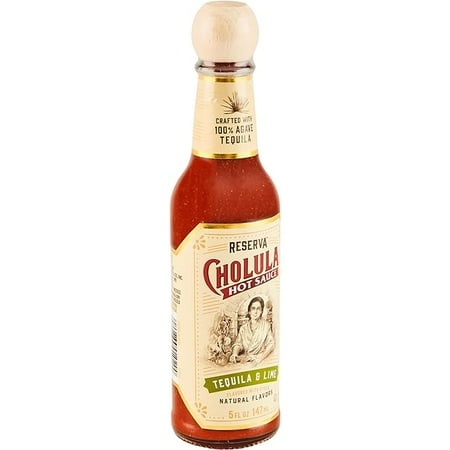 Cholula Tequila & Lime Reserva Hot Sauce (Crafted with 100% Agave Tequila)  5 Fl Oz