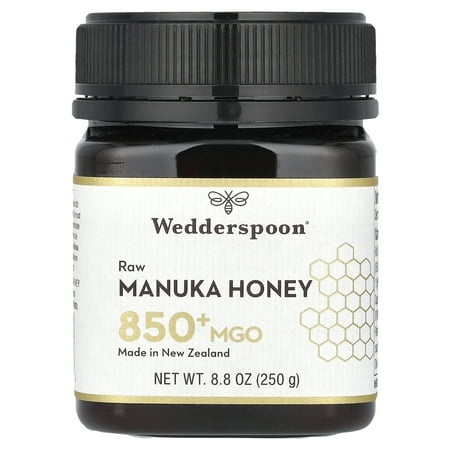 Wedderspoon, Raw Manuka Honey, MGO 850+, 8.8 Oz (250 G)