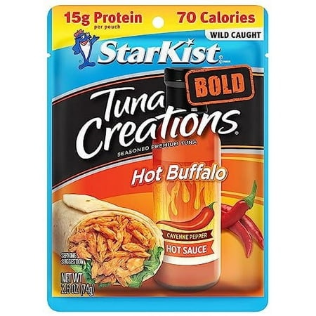 StarKist Tuna Creations BOLD .. Hot Buffalo Style  2.6 .. Oz  Pack of 24