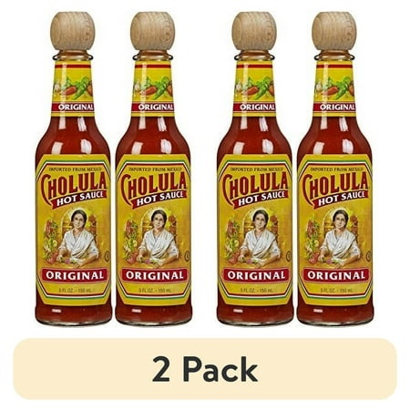 (2 Pack) Cholula Original Hot Sauce - 5 Oz - 6 Pack