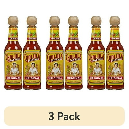 (3 Pack) Cholula Original Hot Sauce - 5 Oz - 6 Pack