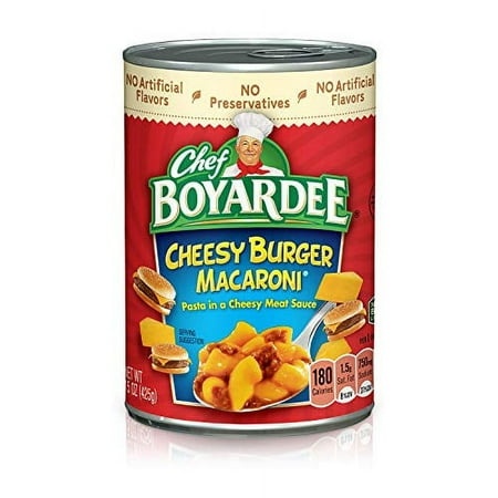 Chef Boyardee Cheesy Burger .. Macaroni 15 Oz (Pack .. of 12)