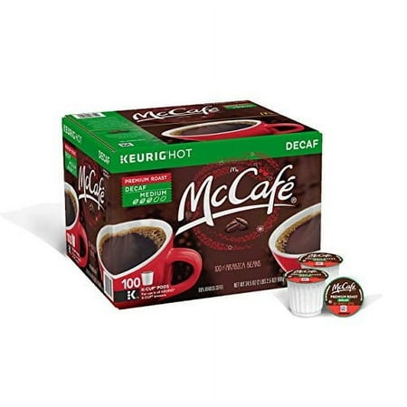 McCafe Premium Roast Decaf Coffee  K-CUP PODS  100 Count